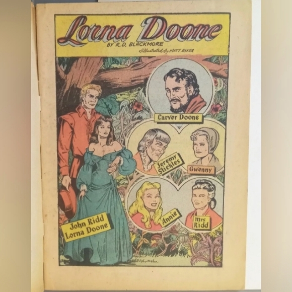 1946 Classics Illustrated #32 Lorna Doone, 2nd Printing Comic Book (VG) - Picture 2 of 3